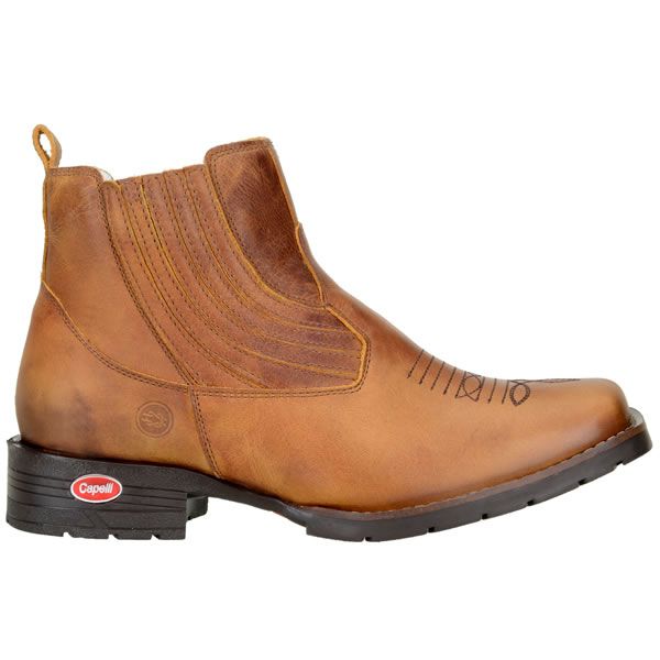 Botina western sale masculina