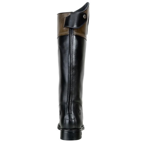 Bota H pica Montaria Em Couro Preto Pinh o TEXASKING