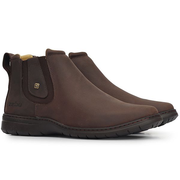 Botina Gel Flex Zebu Original 74060 Mustang Graxo | TEXASKING