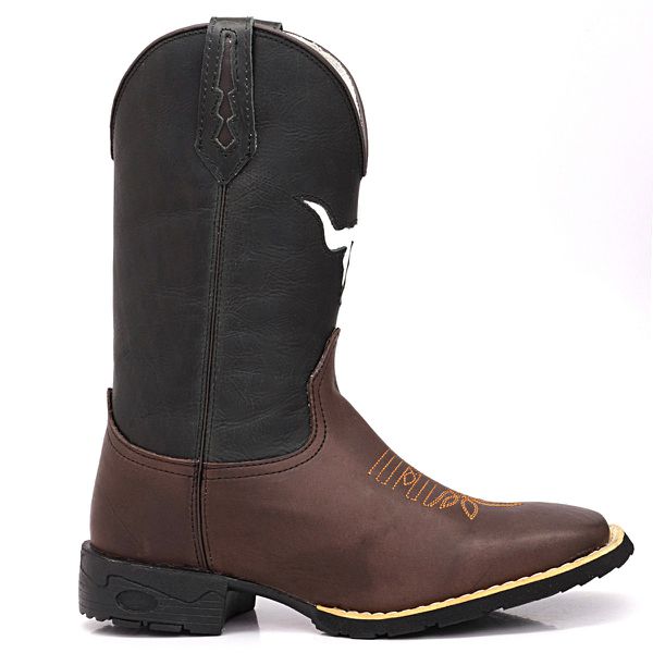 Bota Texana Boi em Couro TEXASKING