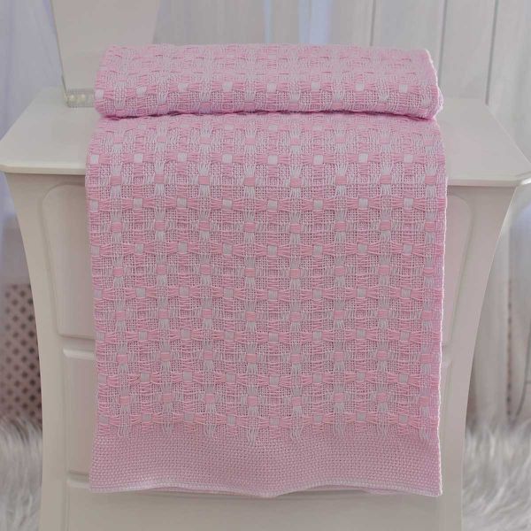 Cobertor Bebê Térmico Rosa