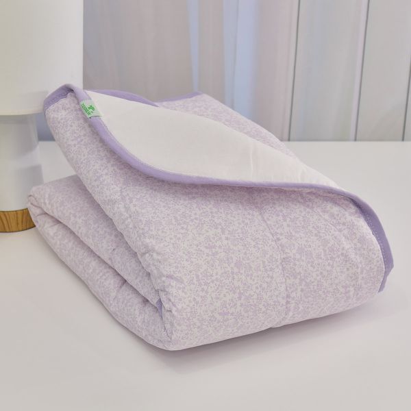 Edredom Bebê Tricoline Provençal Lilás