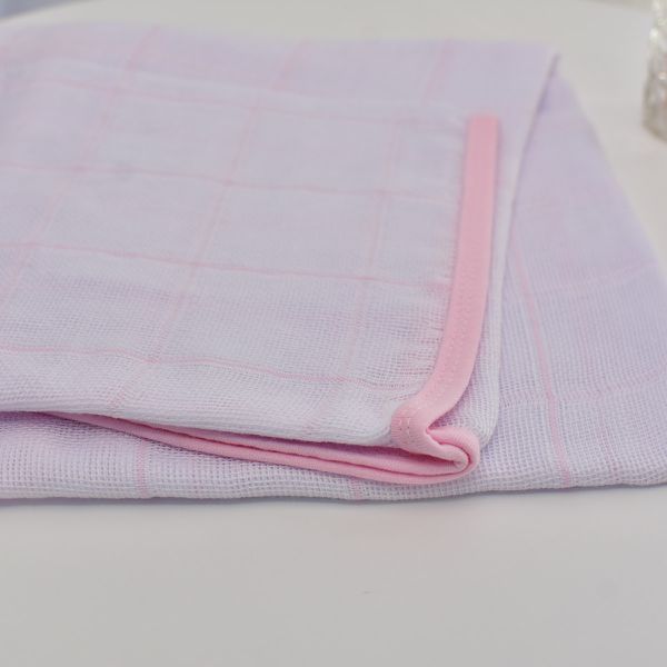 Toalha Bebê Fralda Com Capuz Rosa