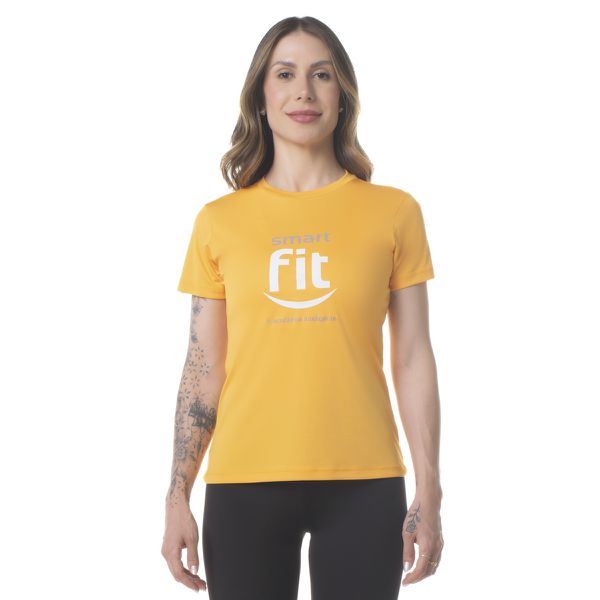 CAMISETA FEMININA - AMARELO