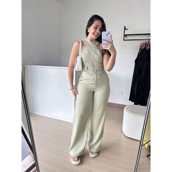 Conjunto Alfaiataria Jasmini- Verde Pistache