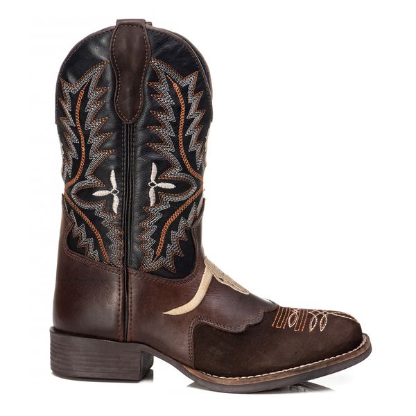 Bota infantil Tucson - Couro Nobuck - Solado Tucson Kids