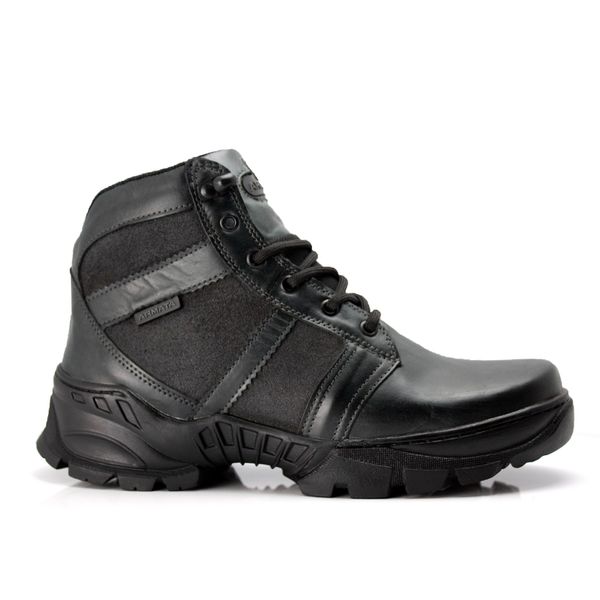Bota Masculina em Couro Legitimo Timberstone Inch Preto