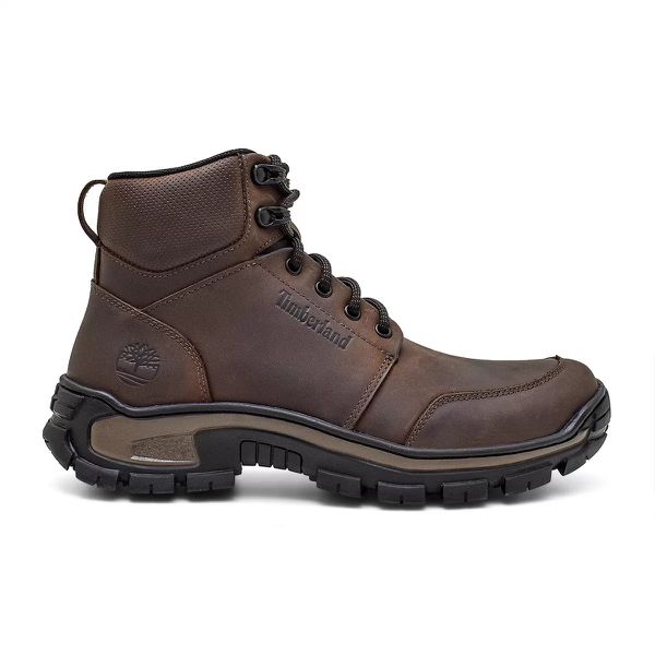Bota Masculina em Couro Legitimo 13017 café
