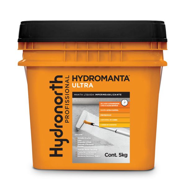 Manta Líquida Impermeabilizante Branco 5kg Hydronorth