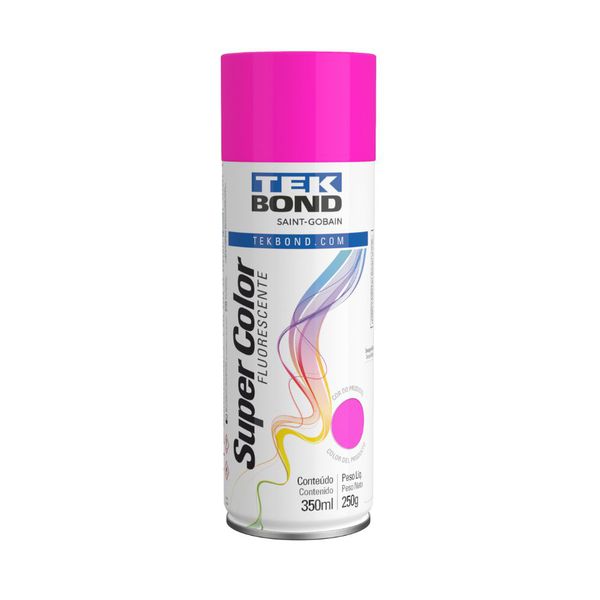 Tinta Spray Fluorescente 350ml Tekbond