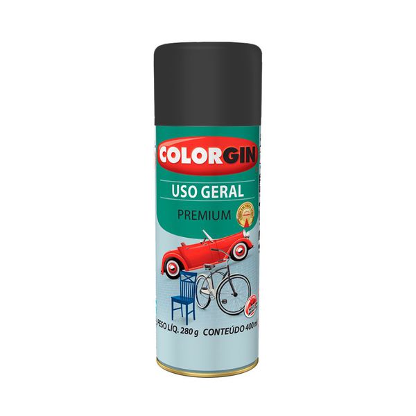 Tinta Spray Fosco Uso Geral 400ml Colorgin
