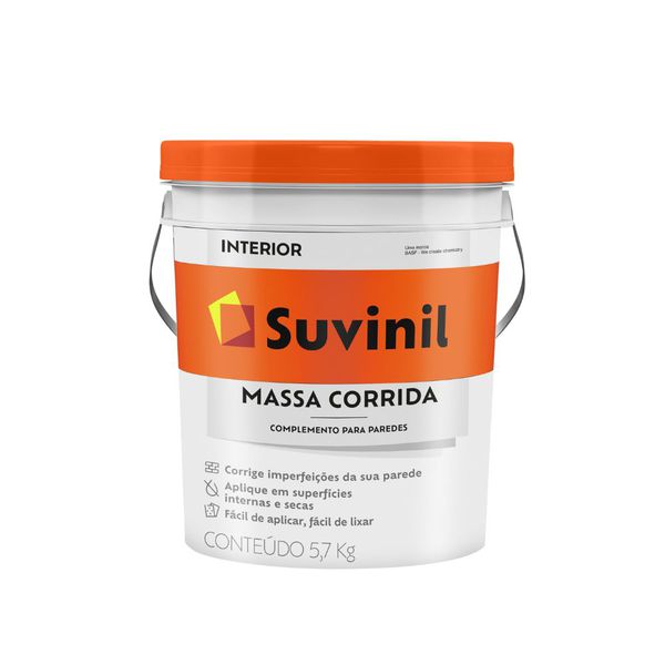 Massa Corrida 5,7kg Suvinil