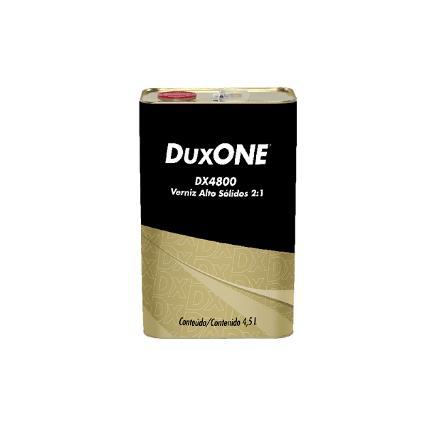 Verniz PU Bi Componentes A Solido sem catalisador DX 4800 / DX 0148 4,5L Duxone - Axalta