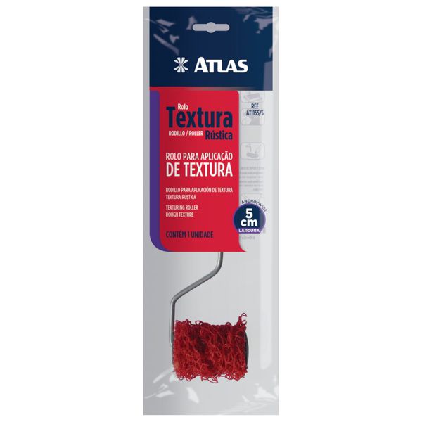 Rolo de Textura Rustica 5 cm (1155) - Atlas