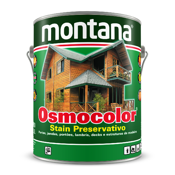 Stain Acetinado Stain 18 litros Osmocolor - Montana