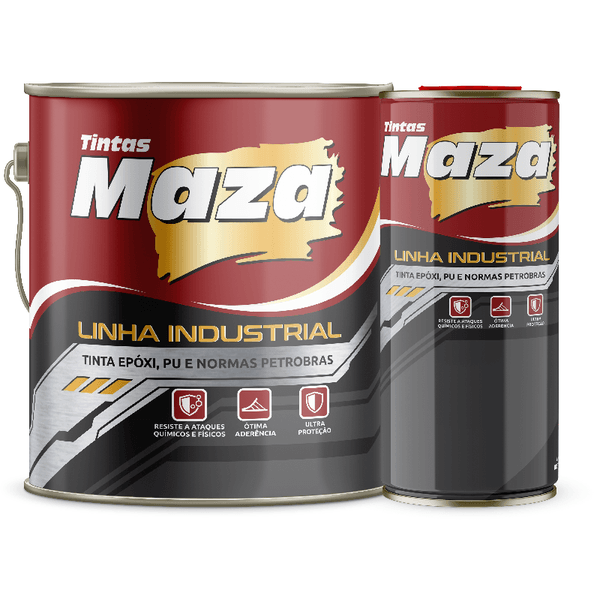 Epoxi Alcatrão de Hulha Preto com Catalizador 3,6 litros Mazaved M265 - Maza