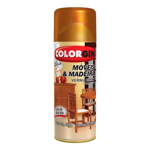 SPRAY BRI VERNIZ MADEIRA MOGNO 350 ML COLORGIN