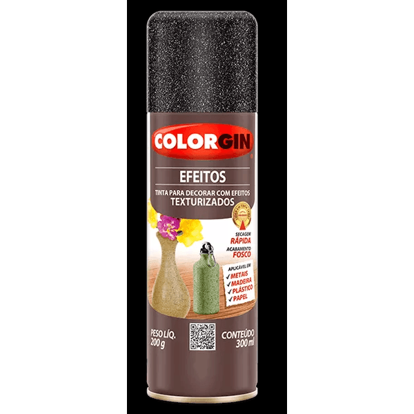SPRAY FOSCO EFEITO TEXTURIZADO GRANITO 300 ML COLORGIN