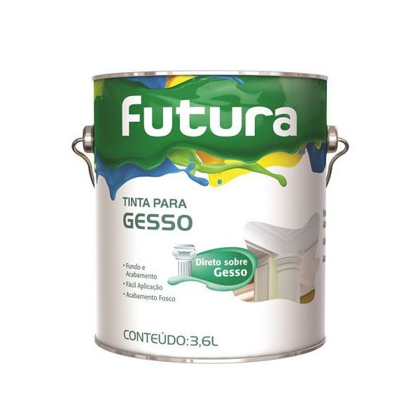 TINTA PARA GESSO 3,6L FUTURA