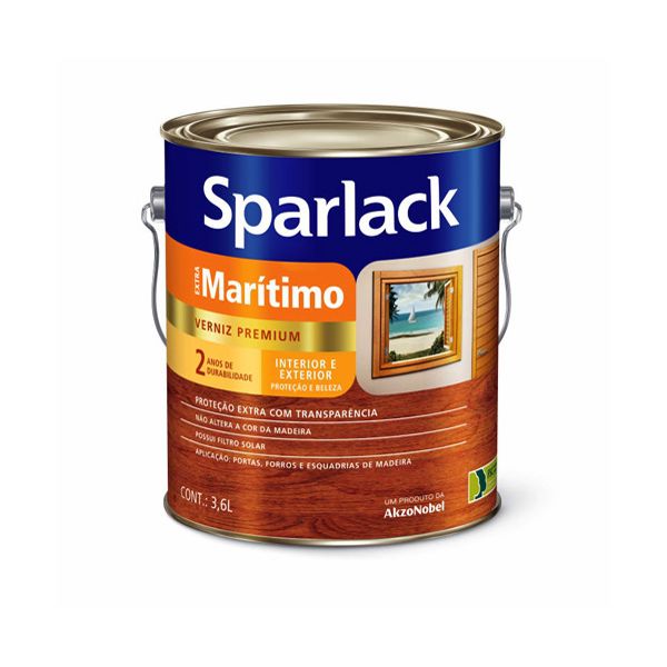 VERNIZ EXTRA MARITIMO FOSCO 3,6L SPARLACK