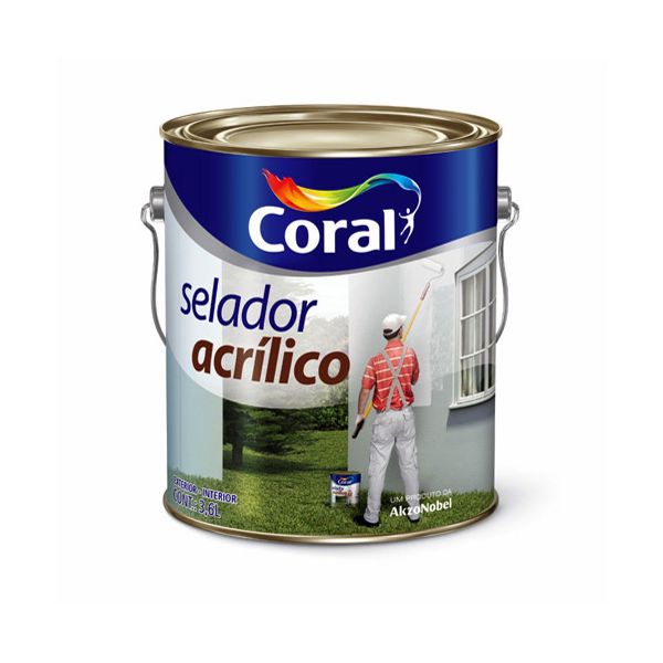 SELADOR ACRILICO 3,6L CORAL