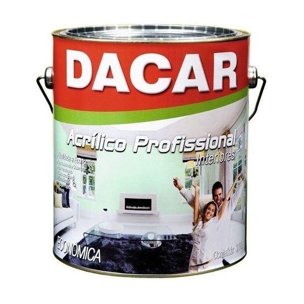 TINTA ACRÍLICA FOSCO PROFISSIONAL DACAR 3,6L