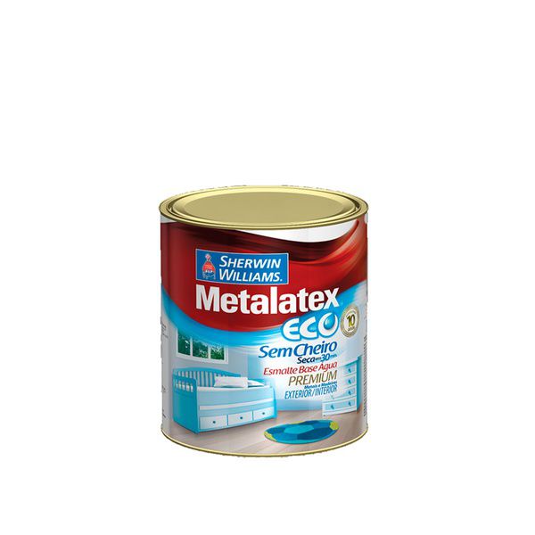 ESMALTE ACETINADO ECO METALATEX 0,9L