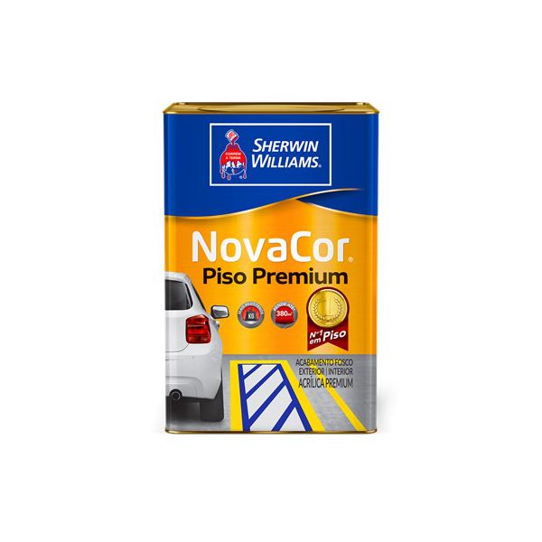 Tinta acrílica para Piso novacor sherwin williams 18l