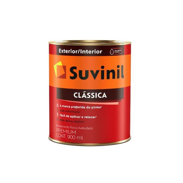 TINTA PVA CLÁSSICA BRANCO NEVE 0,9L SUVINIL 