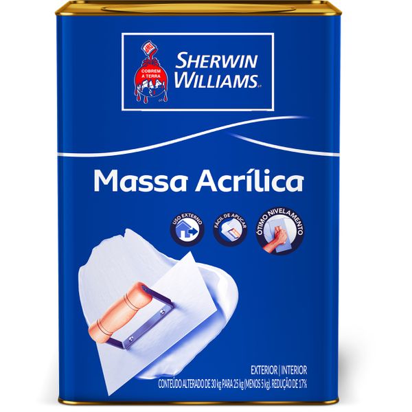 SHERWIN WILLIAMS MASSA ACRILICA 25KG