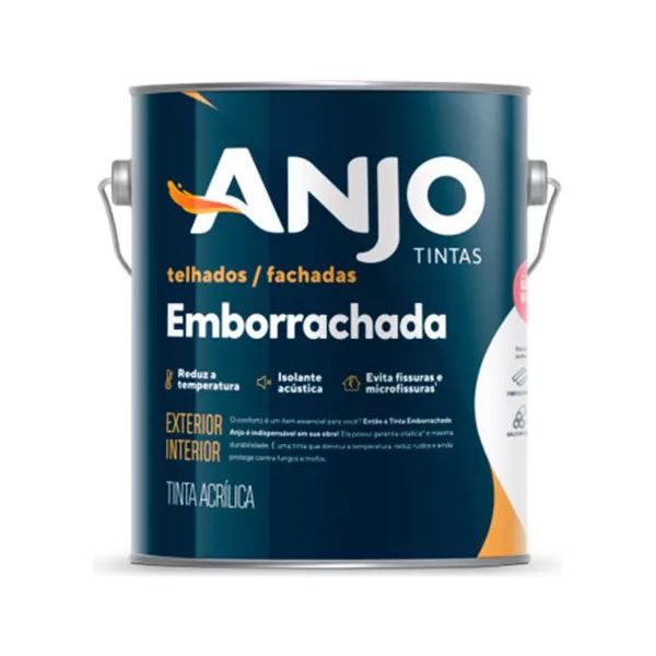 ANJO EMBORRACHADO ACRILICO BRANCO FOSCO 3,6LT