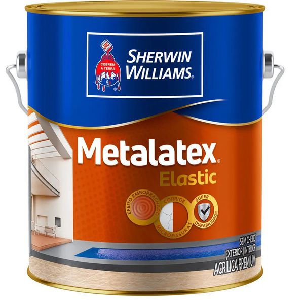 METALATEX ELASTIC ACRILICO BRANCO FOSCO 3,6LT