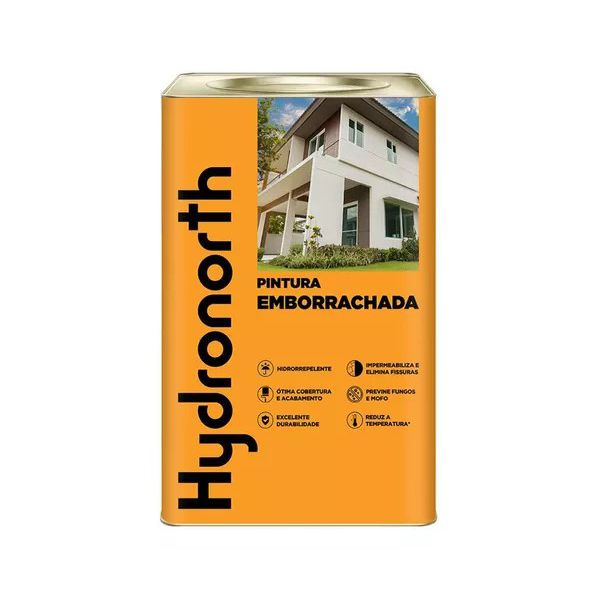 HYDRONORTH PINTURA EMBORRACHADA FOSCO BASE A 16LT