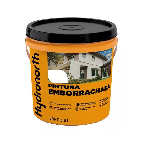 HYDRONORTH PINTURA EMBORRACHADA FOSCO BASE A 3,2LT