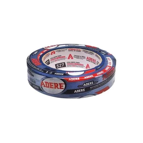 Fita Crepe Azul 18 X 50 Adere