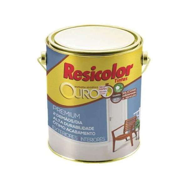 RESICOLOR ESM ASSOALHO MARROM OXIDO BRILHANTE 900ML