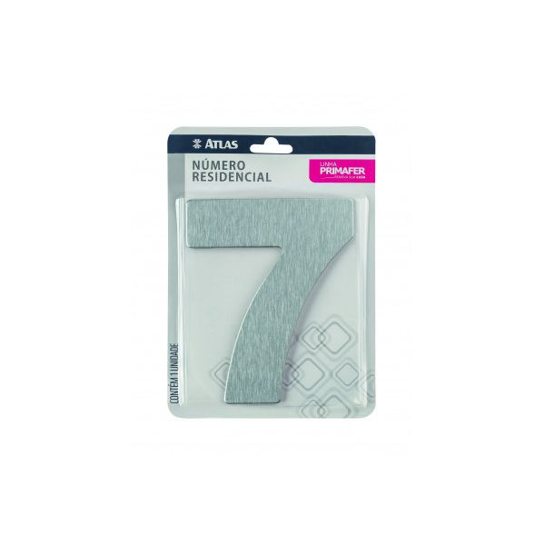 ATLAS NUMERO PARA CASA ADESIVO 7 ACM ESP PR3002/7