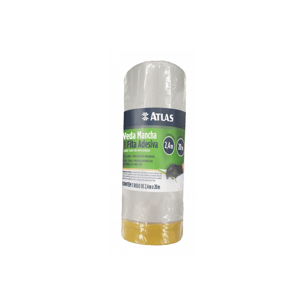 ATLAS FILME MASC C/FITA CREPE 2,4MX20M AT2220/240