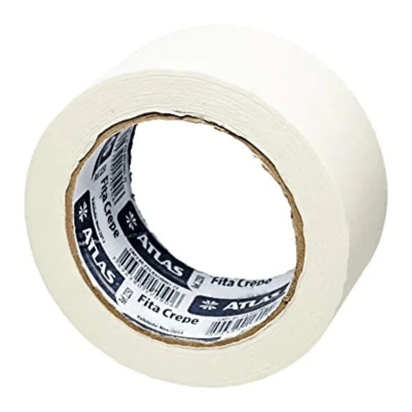 ATLAS FITA CREPE BRANCA 48MMX50M