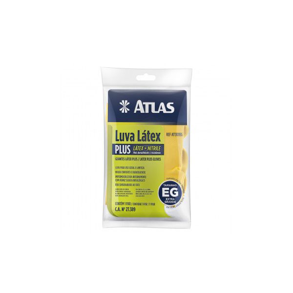 ATLAS LUVA LATEX EG REF AT1301EG