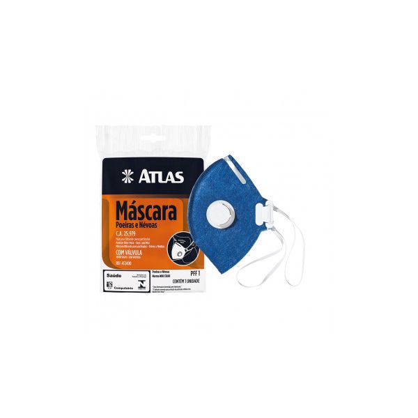 ATLAS MASCARA C/ VALVULA REF AT2400