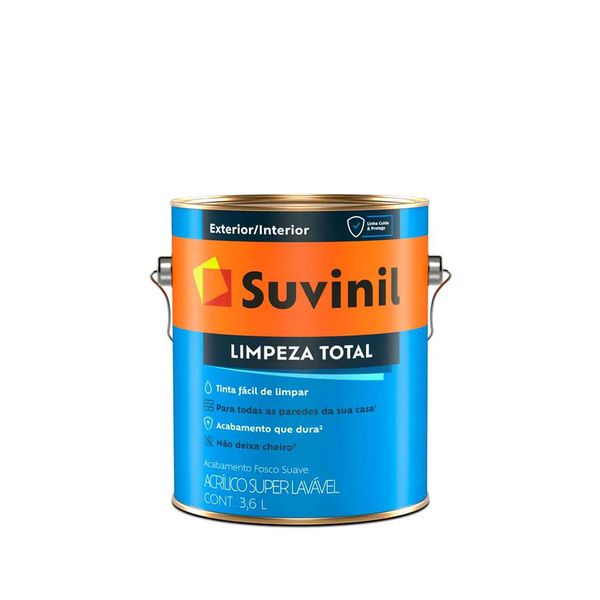 SUVINIL LIMPEZA TOTAL BRANCO 3,6L