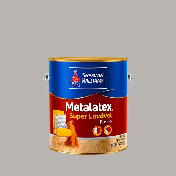 METALATEX FOSCO SUPERLAVÁVEL CINZA URBANO 3,6L