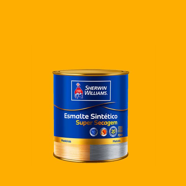 SW ESMALTE SUPER SECAGEM AMARELO OURO 0,9L