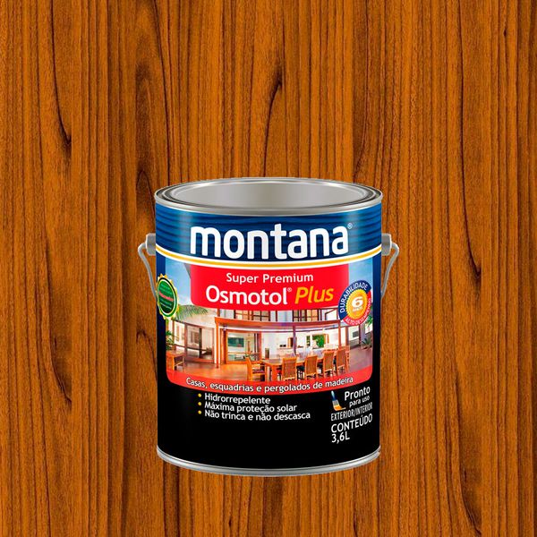 Verniz Osmoltol Montana Plus Acetinado Imbuia 3,6l