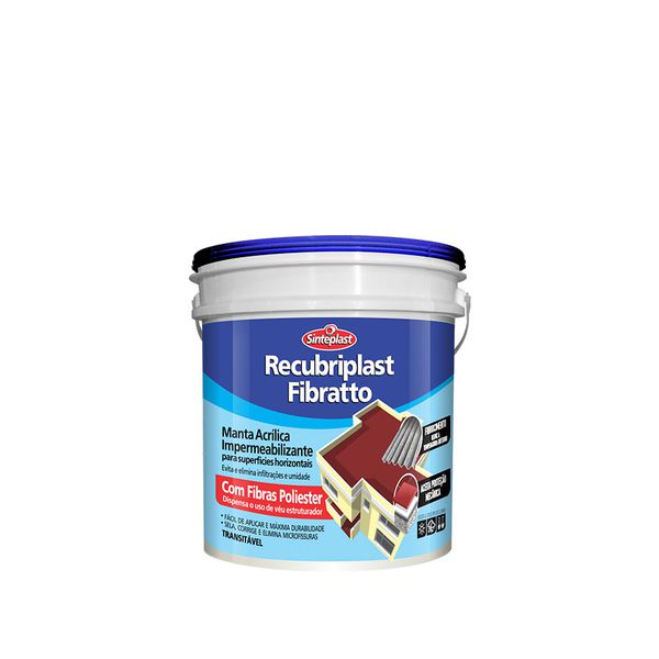 RECUBRIPLAST FIBRATTO BRANCO 3,6KG