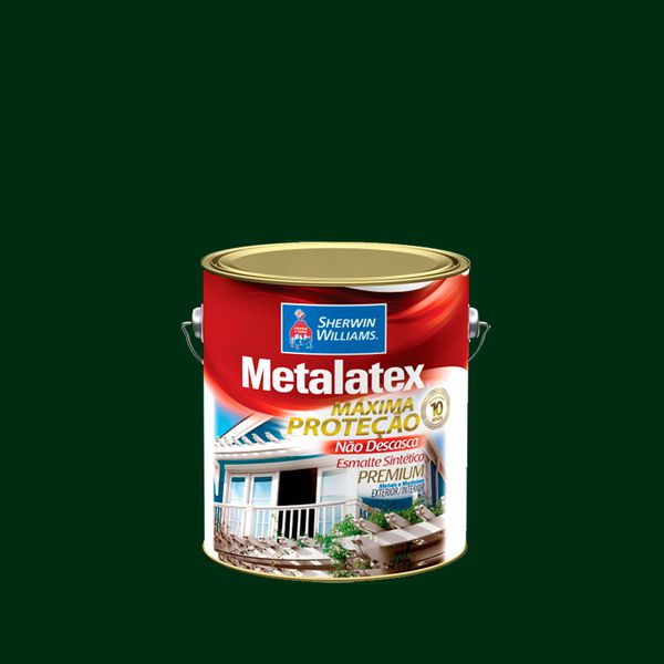 METALATEX ESMALTE ACETINADO VERDE COLONIAL 3,6L