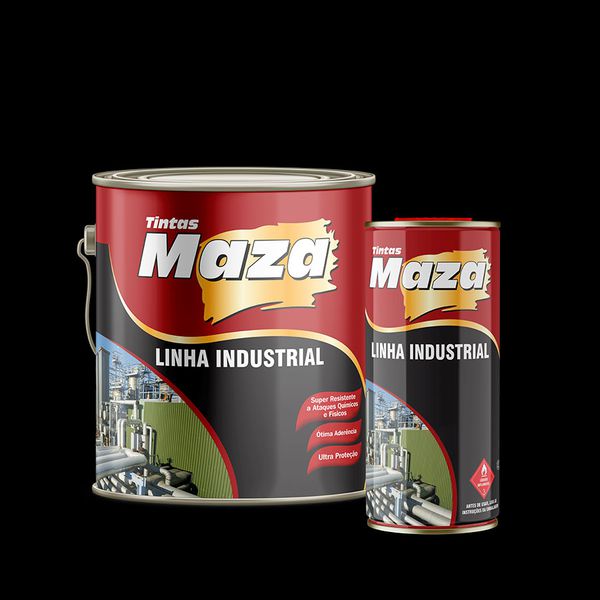 MAZA KIT TINTA EPOXI PRETO A+B 3,6L