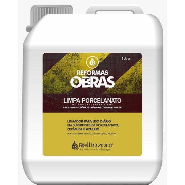 BELLINZONI REFORMAS & OBRAS LIMPA PORCELANATO 5L