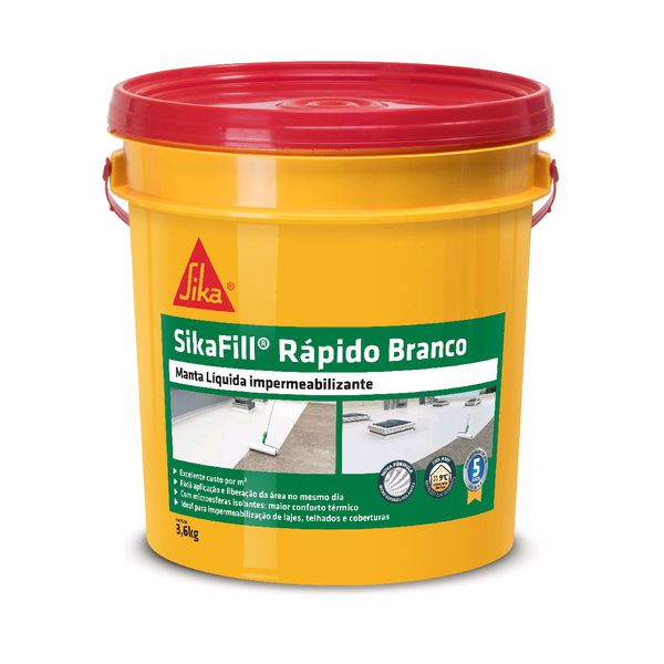 SIKAFILL RÁPIDO BRANCO 3,6KG